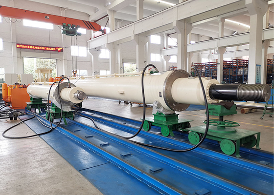 Küçük Hava Viskozitesi ile 1500mm Özel Alüminyum Hidrolik Kaldırıcı Silindir